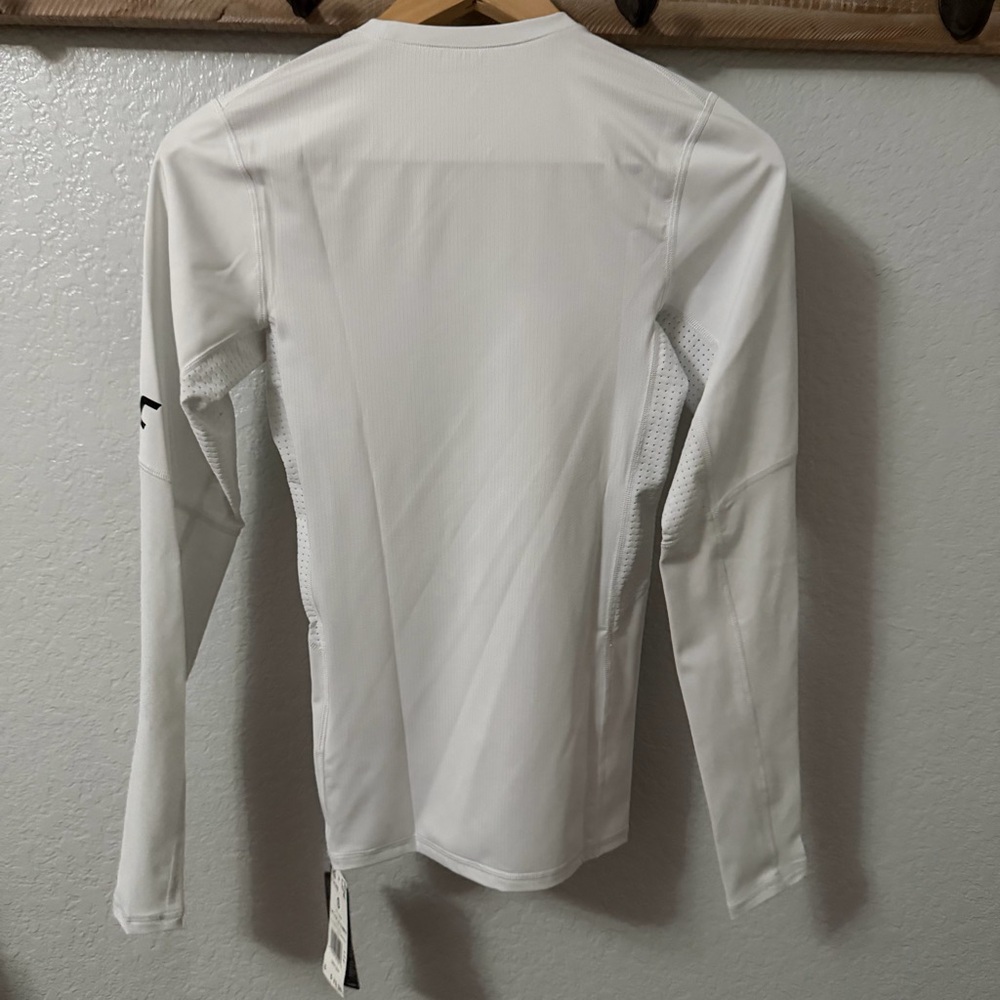 NWT Reebok UFC White Performance compression Shirt Rashguard - Picture 5 of 11